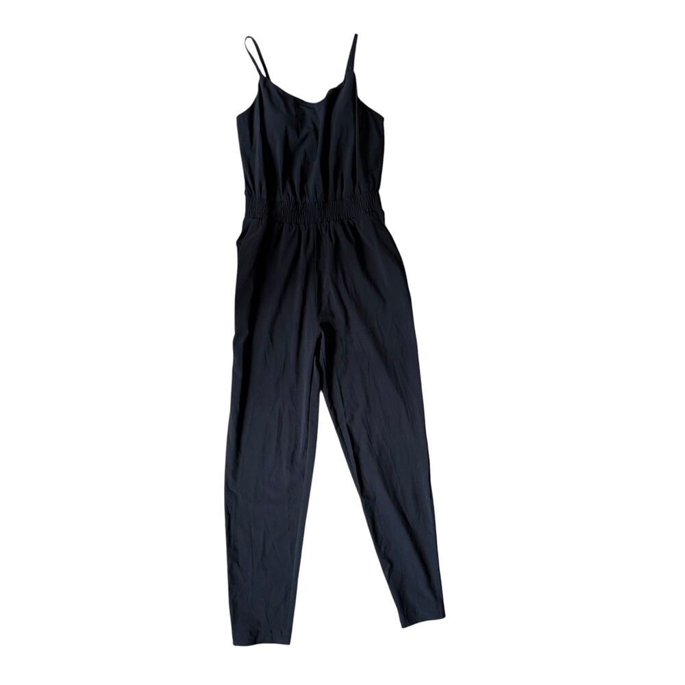 Soma Intimates Womens Jumpsuit Black Size XS Fitted With Padding EUC Sporty Chic
